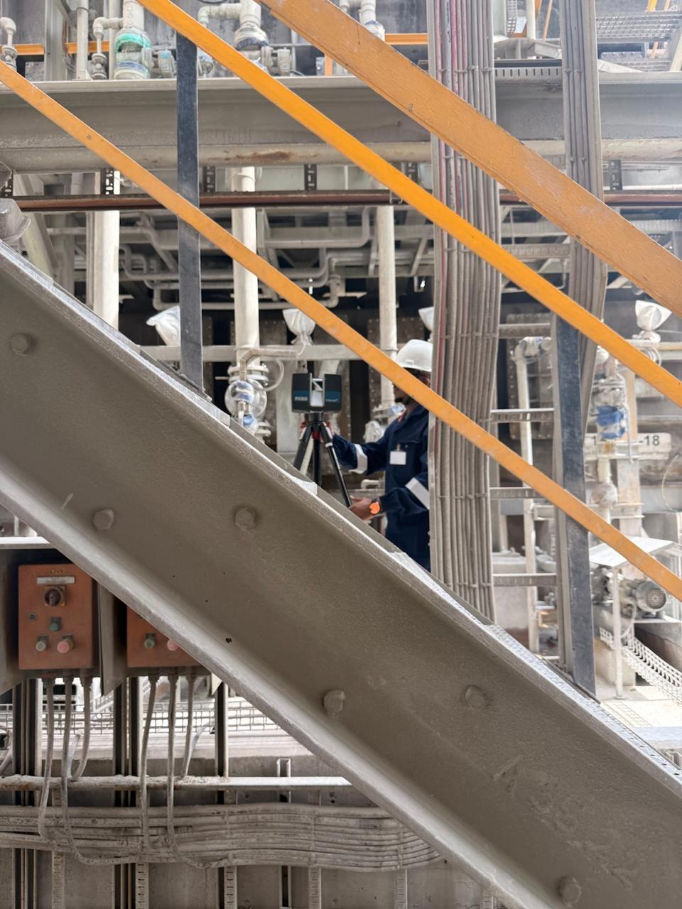 On-site scanning — process equipment level
