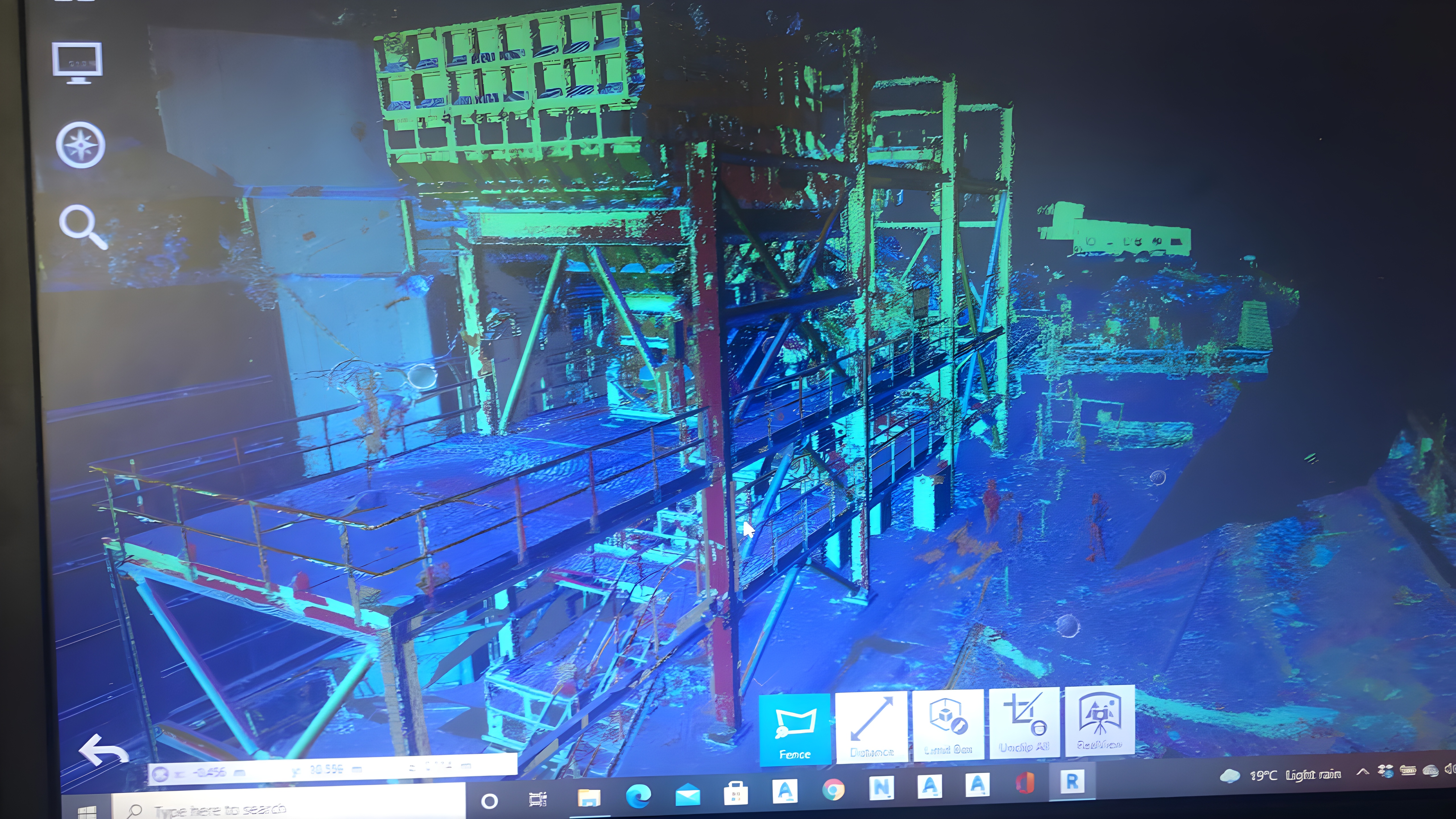 Point cloud data — plant detail